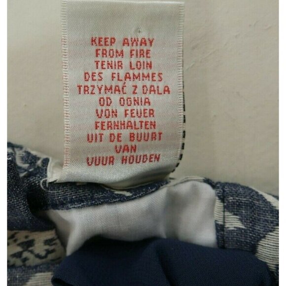 Max Studio Baby Girls 24 Month Old Dress Navy Blue White Floral - Picture 10 of 10